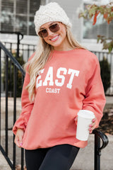 East Coast Brick Oversized Graphic Sweatshirt
